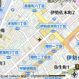 ジュエリーキネヤ伊勢佐木町店周辺の地図