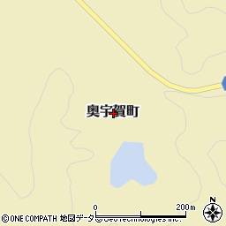 島根県出雲市奥宇賀町周辺の地図