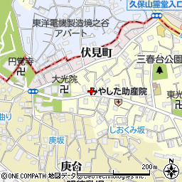 神奈川県横浜市南区三春台143周辺の地図