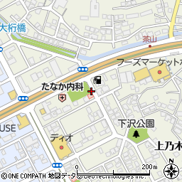 松江バイパス周辺の地図