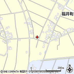 島根県安来市東赤江町福井町1300周辺の地図