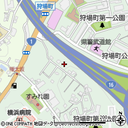 神奈川県横浜市保土ケ谷区狩場町176-15周辺の地図
