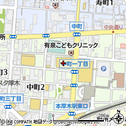 株式会社小田急ハウジング厚木店周辺の地図