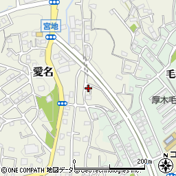 神奈川県厚木市愛名1150-7周辺の地図