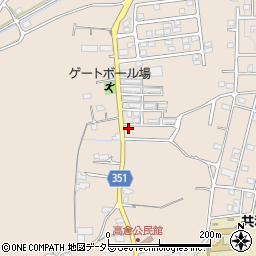 岐阜県可児郡御嵩町伏見1890周辺の地図