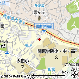 神奈川県横浜市南区三春台54-3周辺の地図