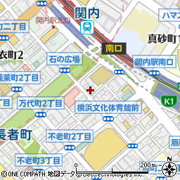 トフルゼミナール横浜校周辺の地図