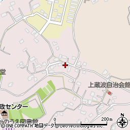 千葉県袖ケ浦市蔵波592-1周辺の地図