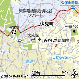 神奈川県横浜市南区三春台142周辺の地図