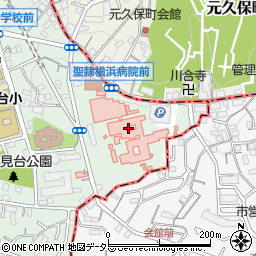聖隷横浜病院周辺の地図