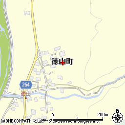 滋賀県長浜市徳山町周辺の地図