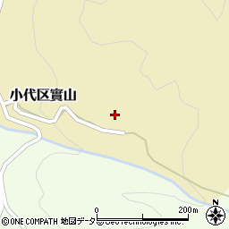 兵庫県美方郡香美町小代区實山253周辺の地図