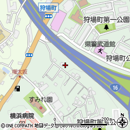 神奈川県横浜市保土ケ谷区狩場町176-14周辺の地図