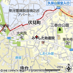 寿量寺周辺の地図