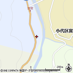 兵庫県美方郡香美町小代区忠宮52周辺の地図
