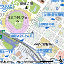 株式会社横浜シミズ周辺の地図