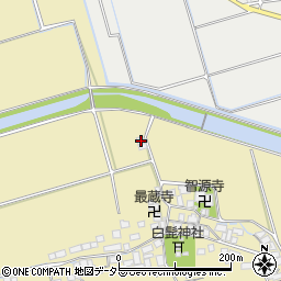滋賀県長浜市湖北町今西2043周辺の地図