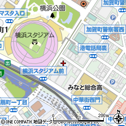 ファミリーマート横浜大桟橋通り店周辺の地図