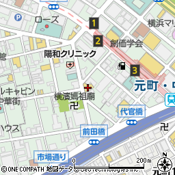 横浜大世界周辺の地図