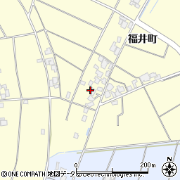 島根県安来市東赤江町福井町1414周辺の地図