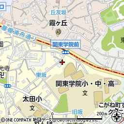 神奈川県横浜市南区三春台56-2周辺の地図