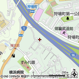 神奈川県横浜市保土ケ谷区狩場町176-4周辺の地図