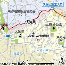 神奈川県横浜市南区三春台152-11周辺の地図