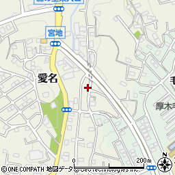 神奈川県厚木市愛名1311周辺の地図