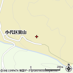 兵庫県美方郡香美町小代区實山254周辺の地図