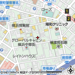 横浜中華街 中華 福満園 市場通り店周辺の地図