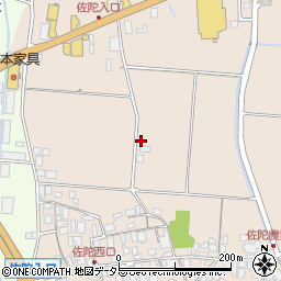鳥取県米子市淀江町佐陀1716周辺の地図