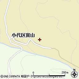 兵庫県美方郡香美町小代区實山260周辺の地図