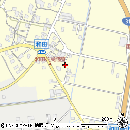 鳥取県倉吉市和田8周辺の地図