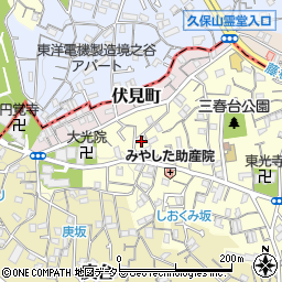 神奈川県横浜市南区三春台152-17周辺の地図