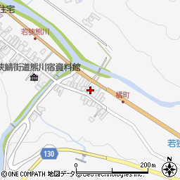 福井県三方上中郡若狭町熊川20周辺の地図