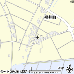 島根県安来市東赤江町福井町1225周辺の地図