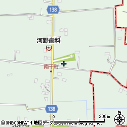 千葉県茂原市千町2067周辺の地図