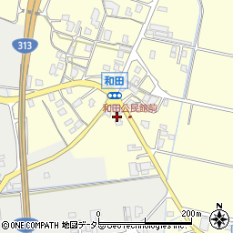 鳥取県倉吉市和田327-4周辺の地図