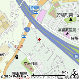 神奈川県横浜市保土ケ谷区狩場町176-5周辺の地図