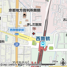 舞鶴グランドホテル周辺の地図