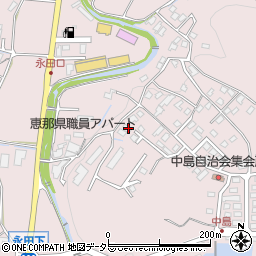 岐阜県恵那市長島町永田346-26周辺の地図