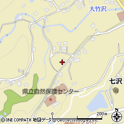 神奈川県厚木市七沢710周辺の地図