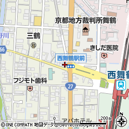 ZERO ONE 西舞鶴駅前店周辺の地図