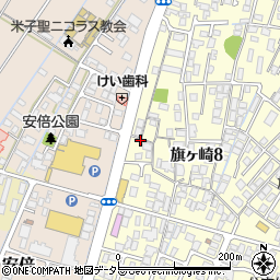 鳥取県米子市旗ヶ崎8丁目4周辺の地図
