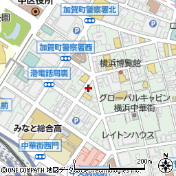 景珍楼本店 横浜中華街名物 豚角煮周辺の地図
