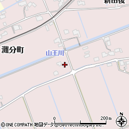 新田前コミュニティセンター周辺の地図