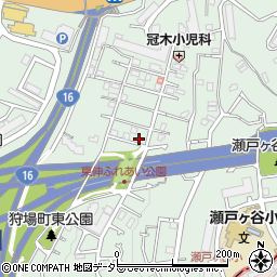 神奈川県横浜市保土ケ谷区狩場町454-14周辺の地図