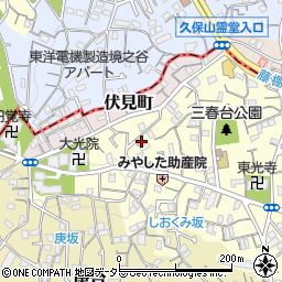 神奈川県横浜市南区三春台152-3周辺の地図