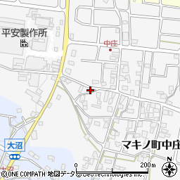 滋賀県高島市マキノ町中庄728-2周辺の地図
