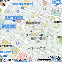 海底撈火鍋 横浜中華街店周辺の地図